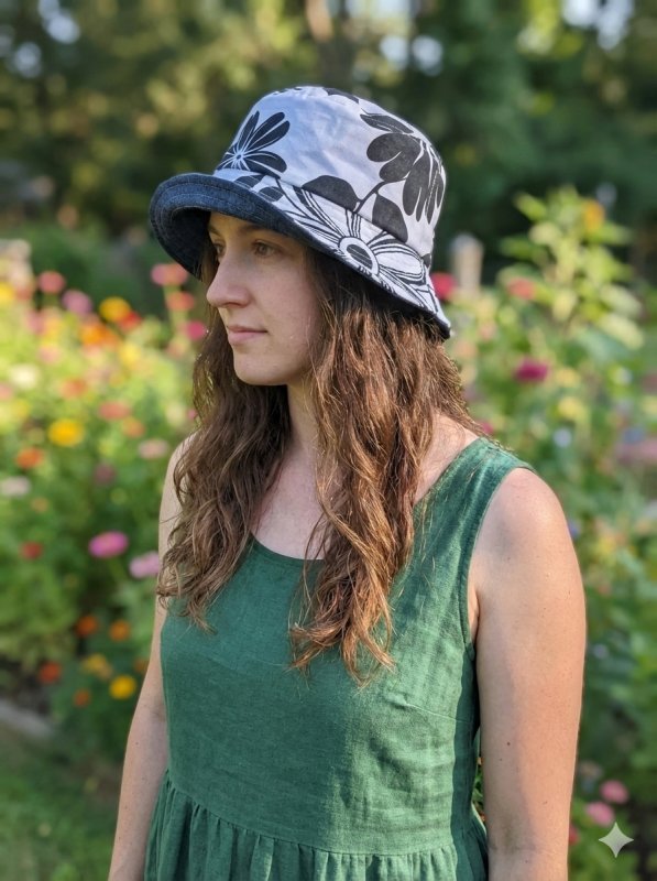 Double sided bucket hat